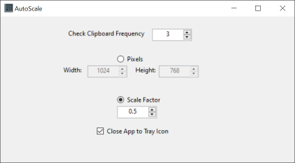 Auto Resize Clipboard Images with AutoScale for Windows