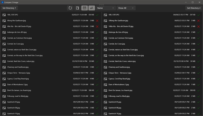 Compare 2 Image for Windows, progress update 4/4/23