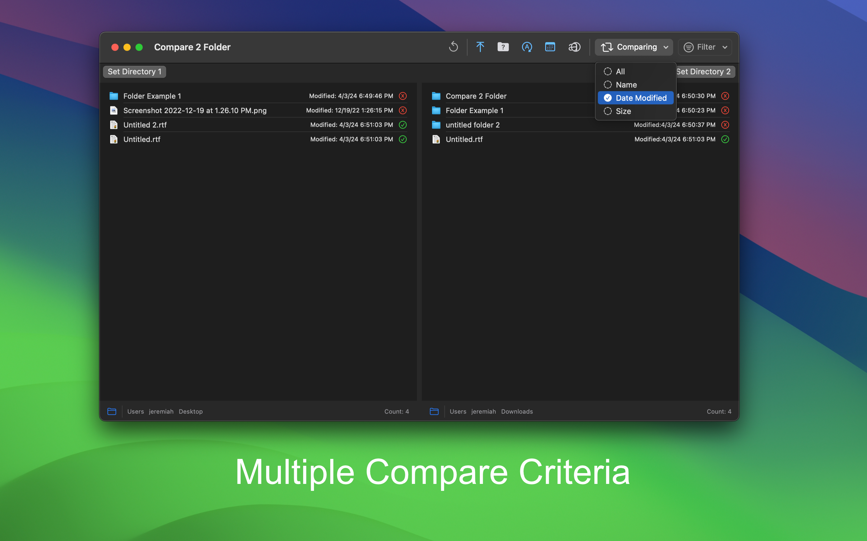 compare-2-folder for macOS
