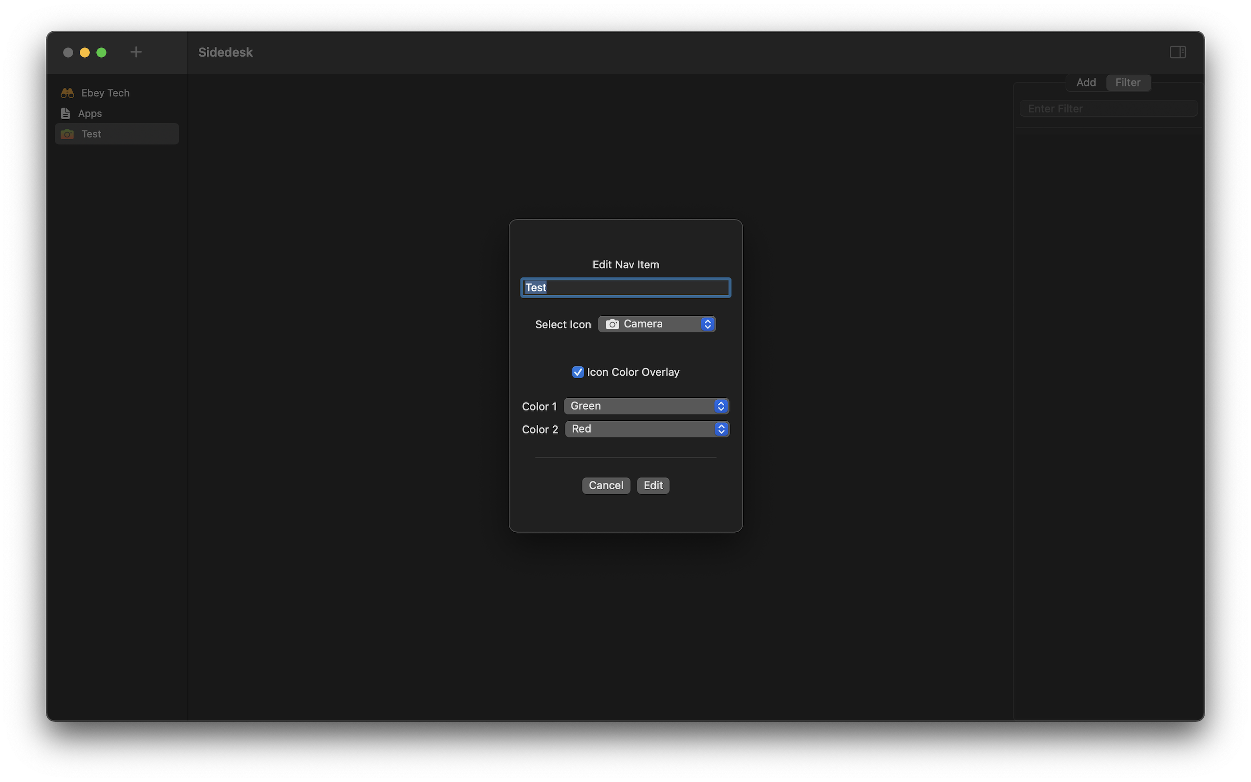 Sidedesk for macOS