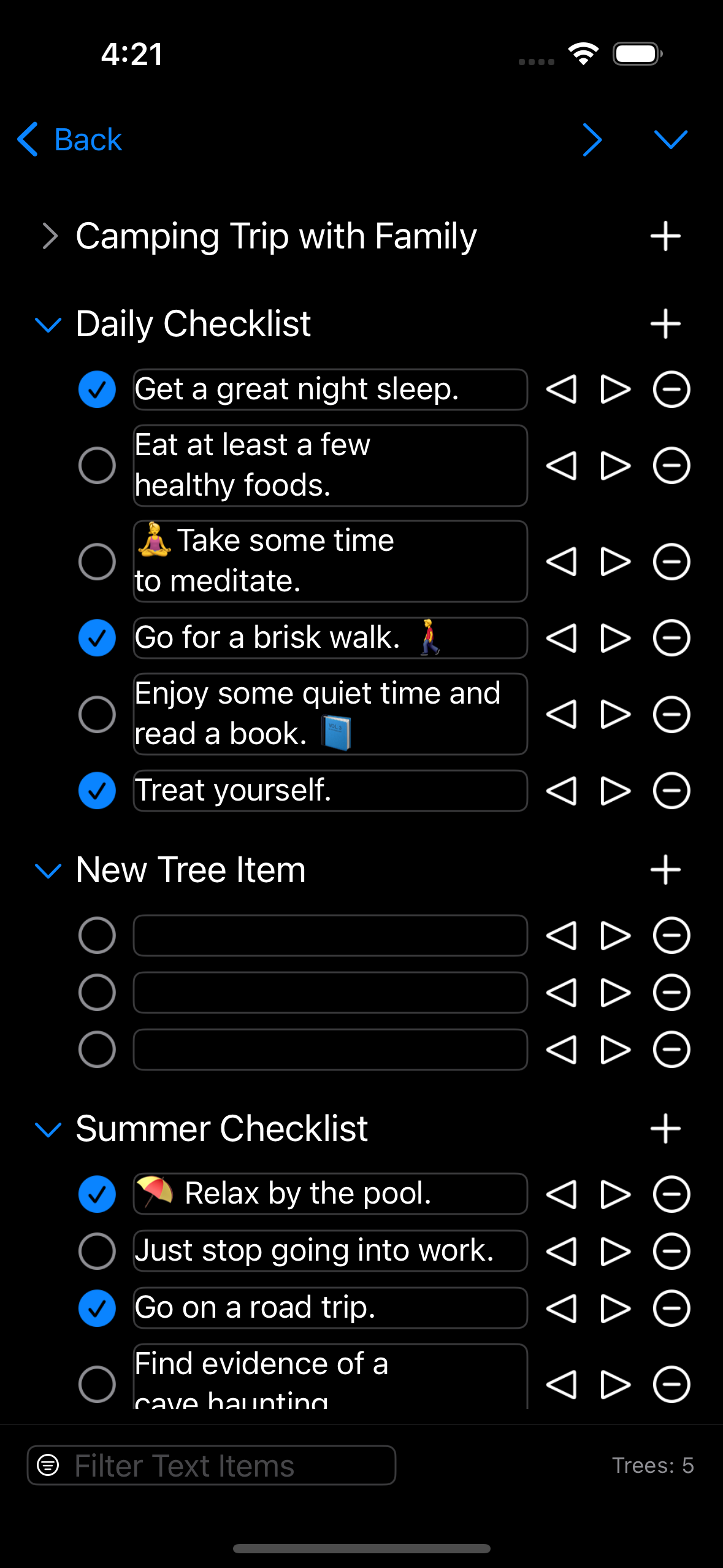 That Checklist for iOS