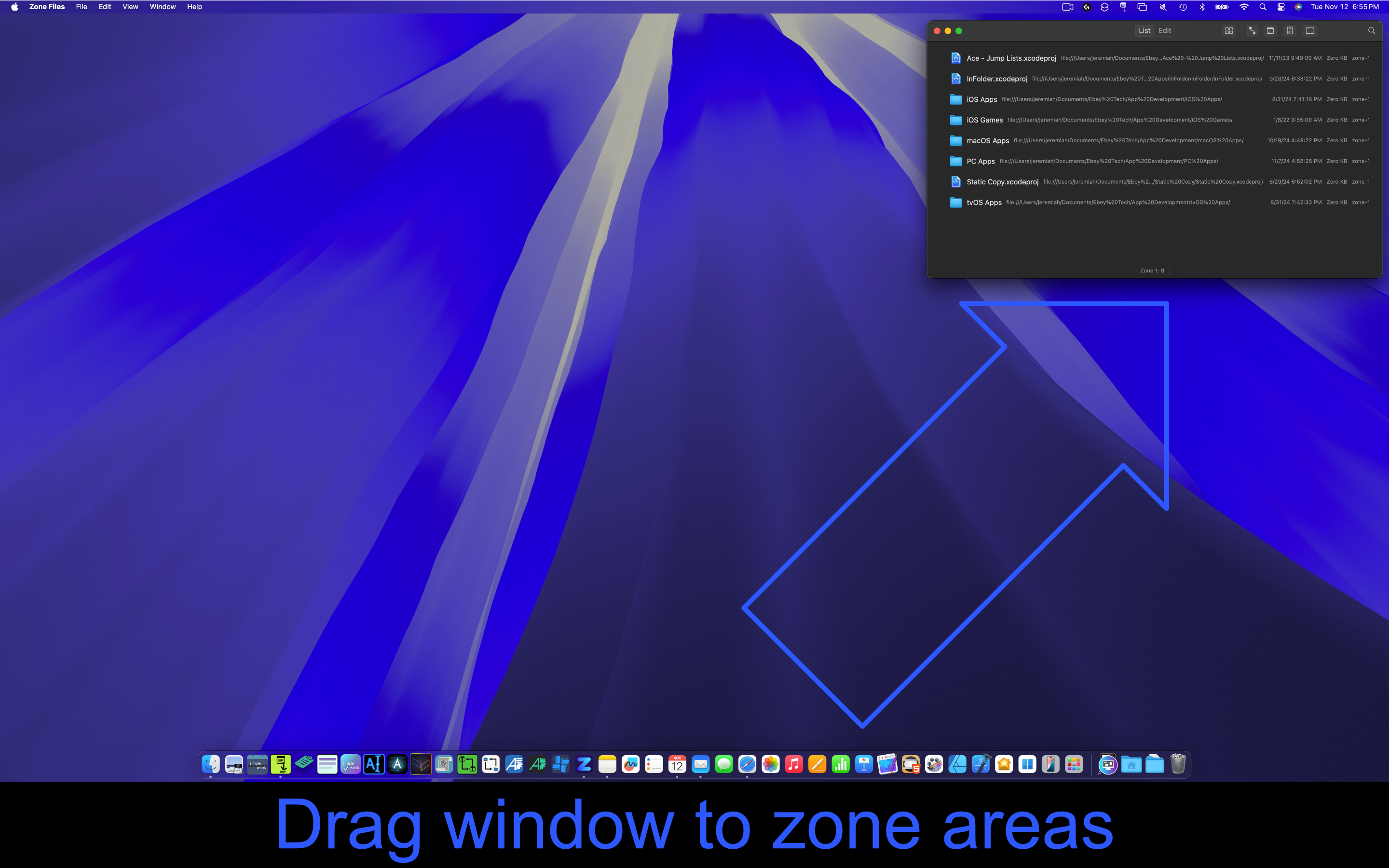 Zone Files for macOS Screenshot 1